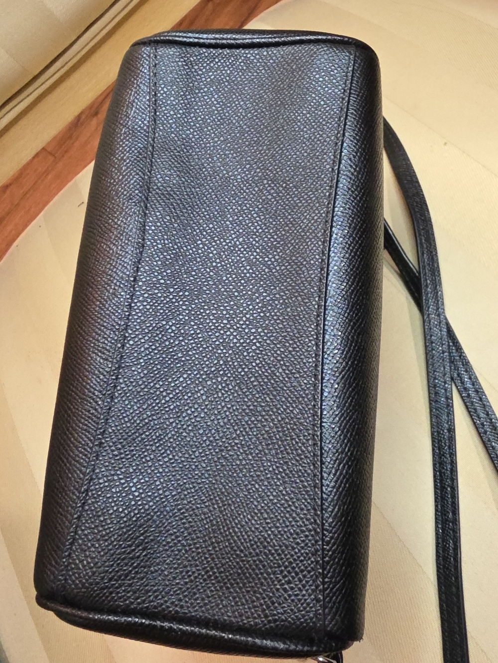 COACH BENNET BLACK LEATHER CROSSBODY,HANDBAG,PURSE,LIKE  NEW CONDITION - Picture 6 of 13